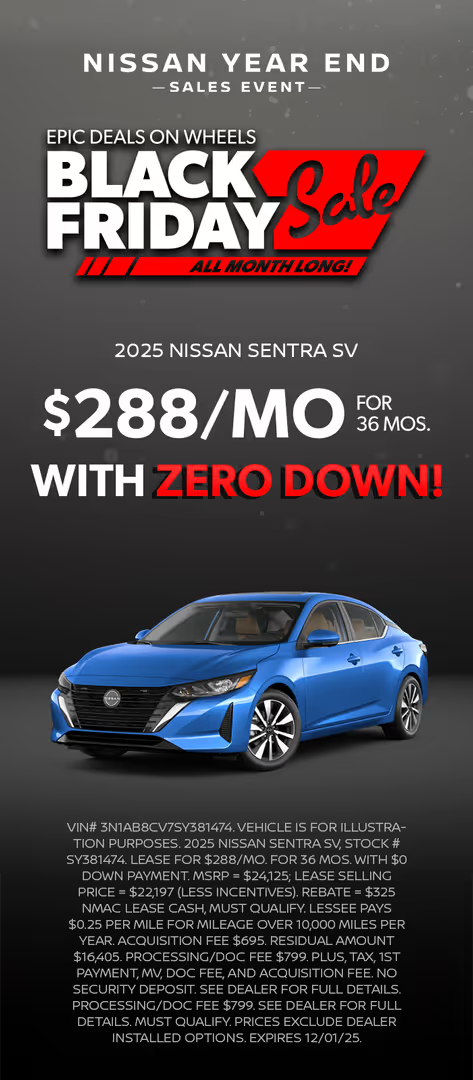 Nissan Sentra Ad